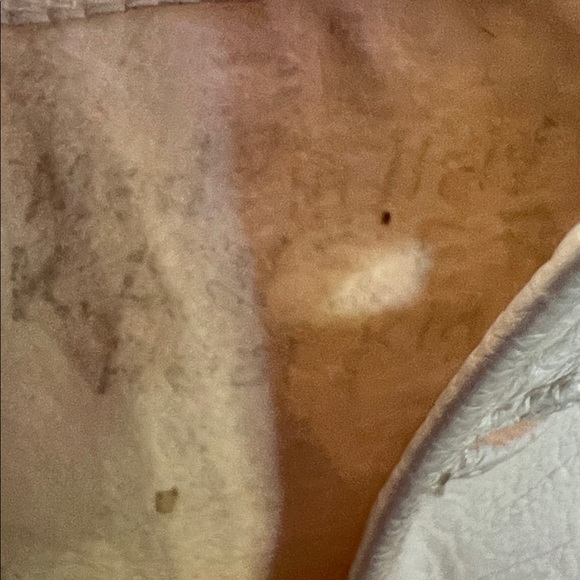 Vintage Sophisticated White Leather Gloves - Picture 8 of 14